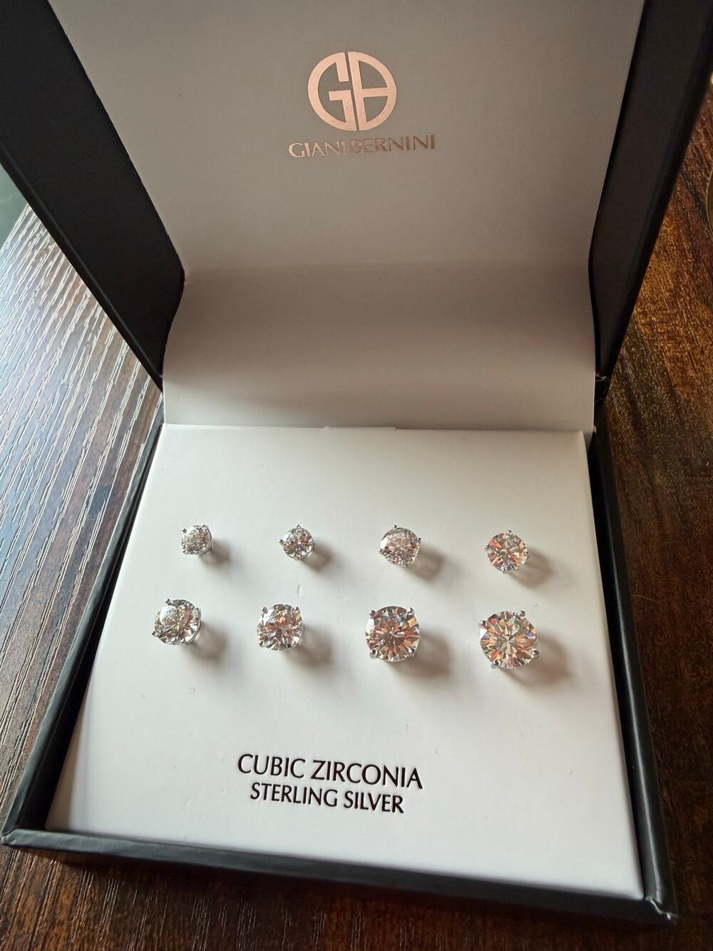 Giani Bernini 4-Pc. Stud Earrings Set
